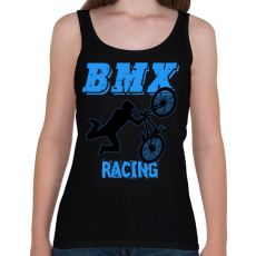 PRINTFASHION Bmx - Női atléta - Fekete