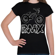 PRINTFASHION Bmx - Női póló - Fekete női póló