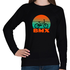 PRINTFASHION BMX - Női pulóver - Fekete