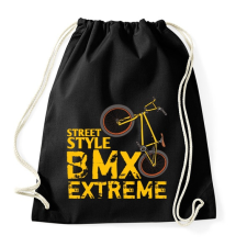 PRINTFASHION Bmx - Sportzsák, Tornazsák - Fekete tornazsák