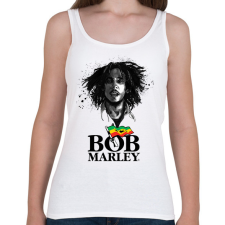 PRINTFASHION bob marley - Női atléta - Fehér női trikó