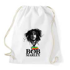 PRINTFASHION bob marley - Sportzsák, Tornazsák - Fehér tornazsák