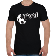 PRINTFASHION Boci Foci - Férfi póló - Fekete férfi póló