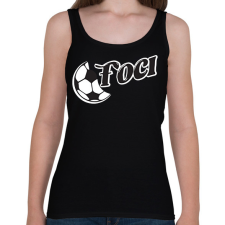 PRINTFASHION Boci Foci - Női atléta - Fekete női trikó