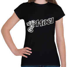 PRINTFASHION Boci Moci - Női póló - Fekete