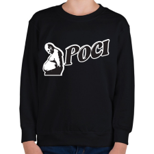 PRINTFASHION Boci Poci - Gyerek pulóver - Fekete gyerek pulóver, kardigán