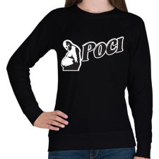 PRINTFASHION Boci Poci - Női pulóver - Fekete női pulóver, kardigán