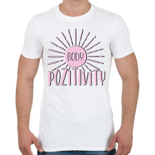 PRINTFASHION Body positivity - Férfi póló - Fehér férfi póló