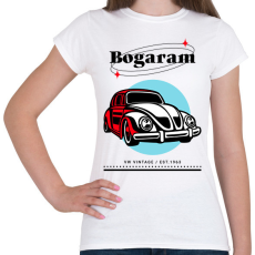 PRINTFASHION bogaram - Női póló - Fehér