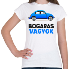 PRINTFASHION BOGARAS VAGYOK - Női póló - Fehér női póló
