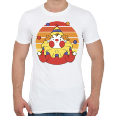 PRINTFASHION Bohóc - Férfi póló - Fehér