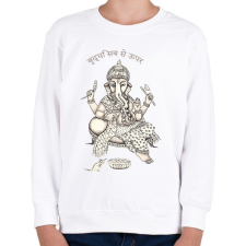 PRINTFASHION Bölcsesség mindenek felett - Gyerek pulóver - Fehér gyerek pulóver, kardigán