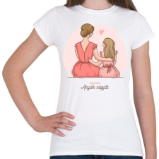 PRINTFASHION Boldog anyák napját - Női póló - Fehér női póló