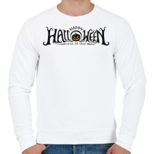 PRINTFASHION Boldog halloweent 2 - Férfi pulóver - Fehér férfi pulóver, kardigán