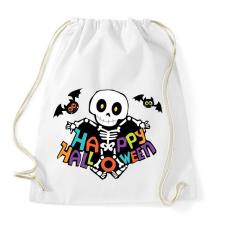 PRINTFASHION Boldog halloweent - Sportzsák, Tornazsák - Fehér tornazsák
