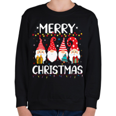 PRINTFASHION boldog karácsonyt  - Gyerek pulóver - Fekete