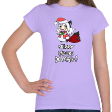 PRINTFASHION Boldog karácsonyt! - Női póló - Viola