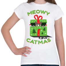 PRINTFASHION Boldog MacsKarácsonyt!  - Női póló - Fehér