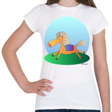 PRINTFASHION Boldog paci - Női póló - Fehér női póló