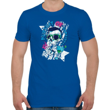 PRINTFASHION Boldogság hajszolás - Férfi póló - Királykék férfi póló