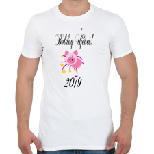 PRINTFASHION boldogújévet2 - Férfi póló - Fehér férfi póló