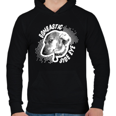 PRINTFASHION Bombastic side eye - Férfi kapucnis pulóver - Fekete