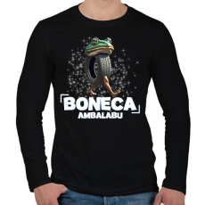 PRINTFASHION Boneca Ambalabu - Férfi hosszú ujjú póló - Fekete