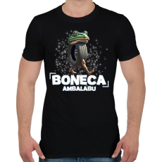 PRINTFASHION Boneca Ambalabu - Férfi póló - Fekete