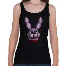 PRINTFASHION bonnie - Női atléta - Fekete női trikó