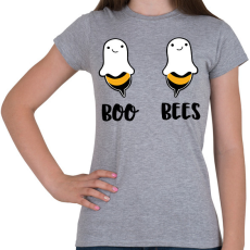 PRINTFASHION Boo Bees - Női póló - Sport szürke