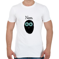 PRINTFASHION Boo Nem - Férfi póló - Fehér