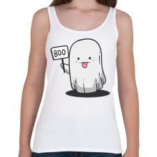 PRINTFASHION Boo - Női atléta - Fehér női trikó