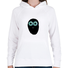 PRINTFASHION Boo - Női kapucnis pulóver - Fehér