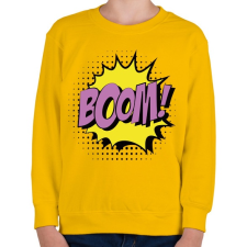 PRINTFASHION boom - Gyerek pulóver - Sárga gyerek pulóver, kardigán