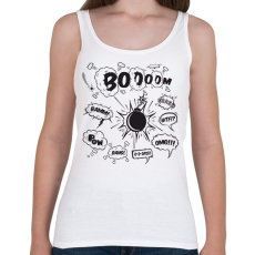 PRINTFASHION boom - Női atléta - Fehér