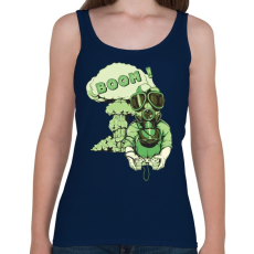 PRINTFASHION Boom - Női atléta - Sötétkék