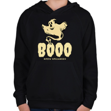 PRINTFASHION BOOO - Gyerek kapucnis pulóver - Fekete gyerek pulóver, kardigán