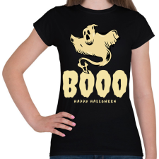 PRINTFASHION BOOO - Női póló - Fekete női póló