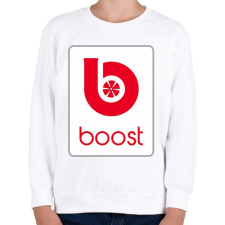 PRINTFASHION BOOST - Gyerek pulóver - Fehér gyerek pulóver, kardigán