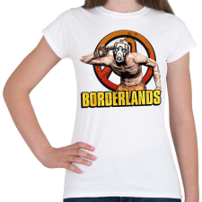 PRINTFASHION Borderlands Psycho - Női póló - Fehér női póló