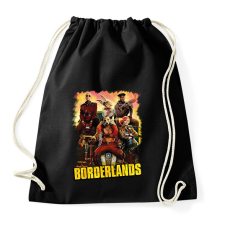 PRINTFASHION Borderlands - Sportzsák, Tornazsák - Fekete tornazsák