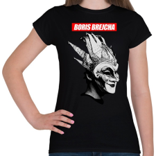 PRINTFASHION Boris Brejcha - Női póló - Fekete női póló