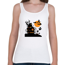 PRINTFASHION Boszis Halloween - Női atléta - Fehér