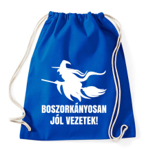 PRINTFASHION Boszorkányosan vezetek - Sportzsák, Tornazsák - Bright royal tornazsák