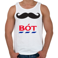 PRINTFASHION BÖT - Férfi atléta - Fehér atléta, trikó