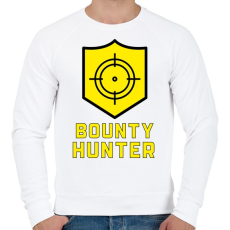 PRINTFASHION Bounty Hunter - Férfi pulóver - Fehér