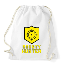 PRINTFASHION Bounty Hunter - Sportzsák, Tornazsák - Fehér tornazsák