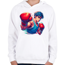 PRINTFASHION Box - Gyerek kapucnis pulóver - Fehér gyerek pulóver, kardigán