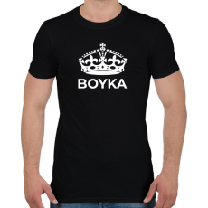 PRINTFASHION BOYKA 2 - Férfi póló - Fekete