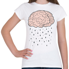 PRINTFASHION Brainstorming - Női póló - Fehér